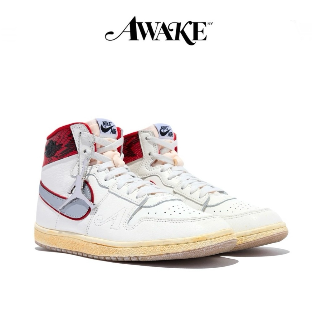 JORDAN AIR SHIP X AWAKE NY "UNIVERSITY
RED